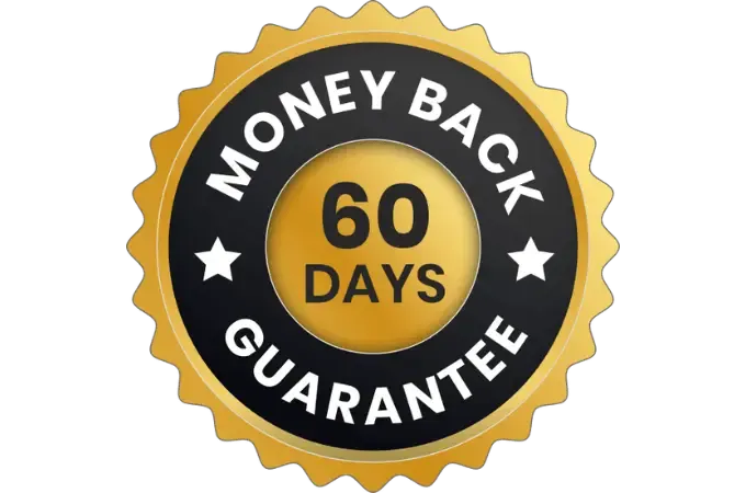 60-day money-back guarantee